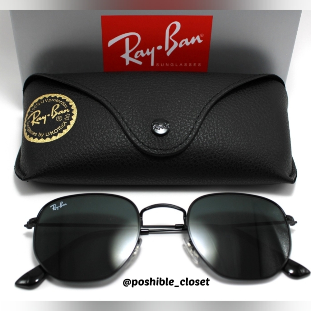 Rayban Model Display Rb3548n Hexagonal Black - image 4